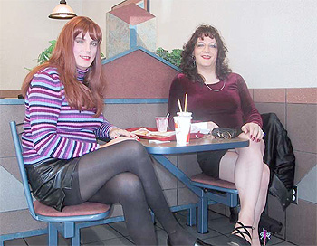 Sabrina & Shandi at McDonalds